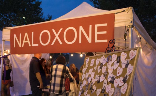 Naloxone Tent in Kelowna