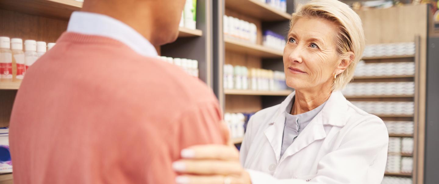 Pharmacy consulting patient