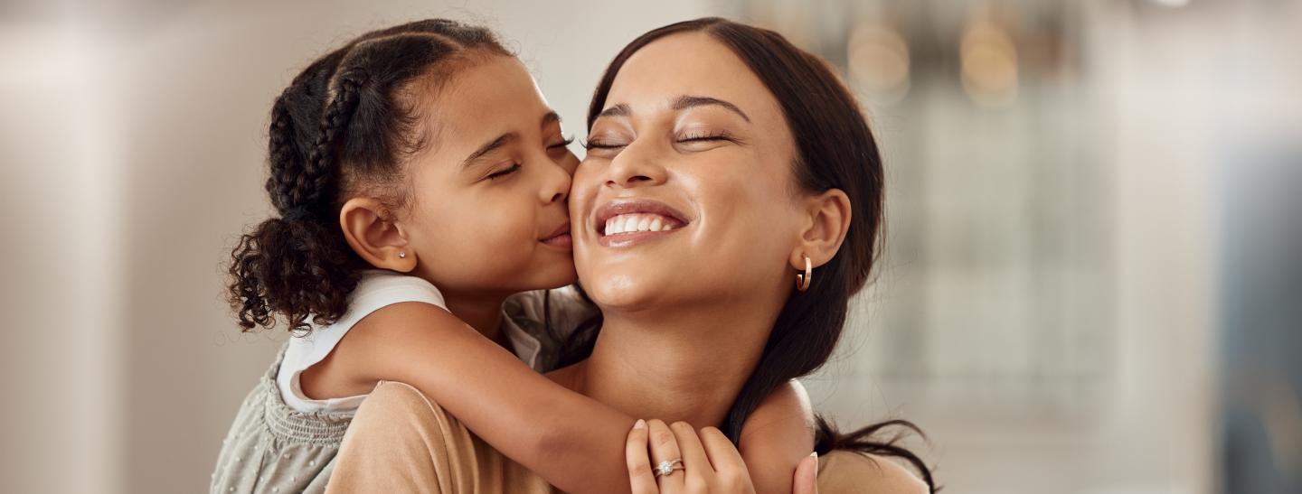 Child with Mom