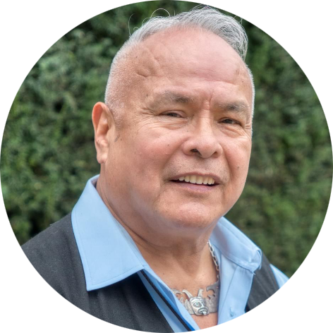 Portrait of Xwechtaal Dennis Joseph