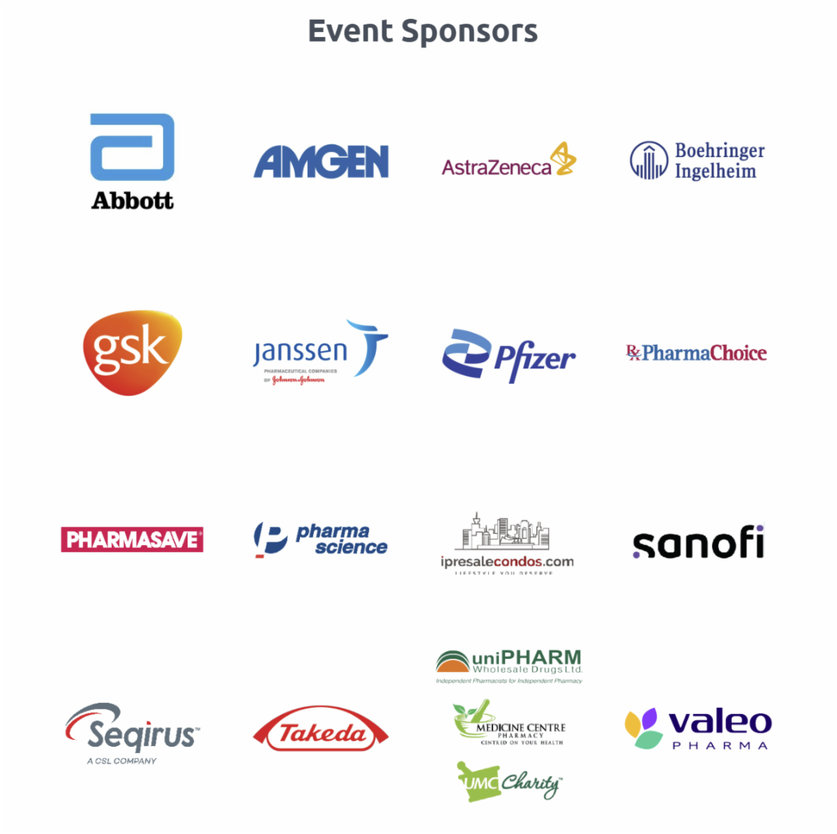 Event Sponsors