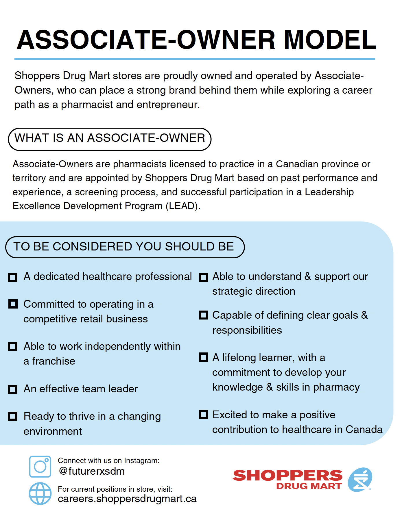 Careers at SDM
